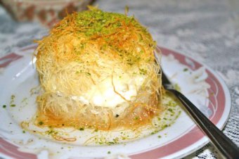 Tel Kadayıflı Lor Tatlısı