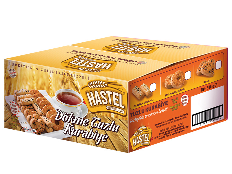 Dökme Tuzlu Kurabiyeler